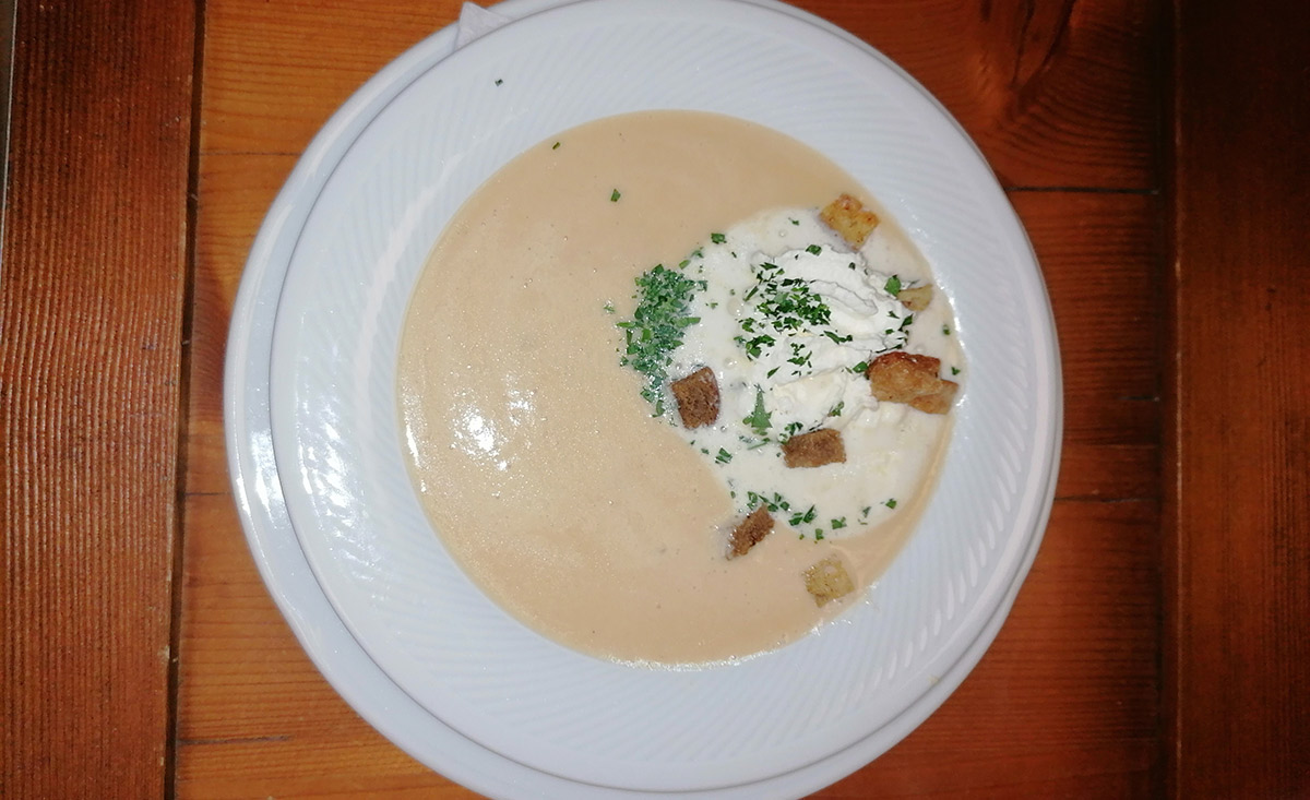 Knoblauchcremesuppe